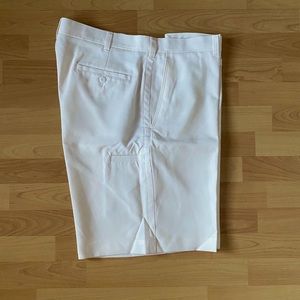 PGA Tour men’s white golf shorts